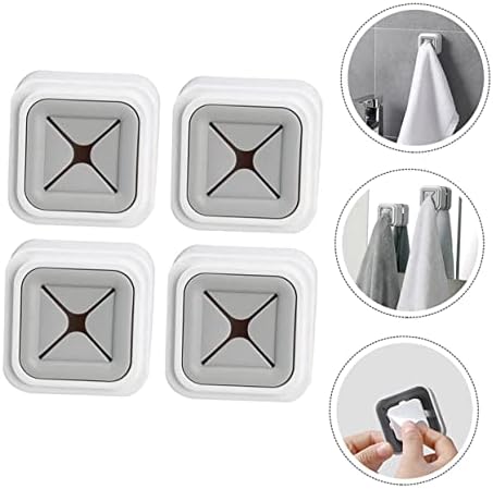 ULTECHNOVO 4Pcs Wall Mount Towel Rack