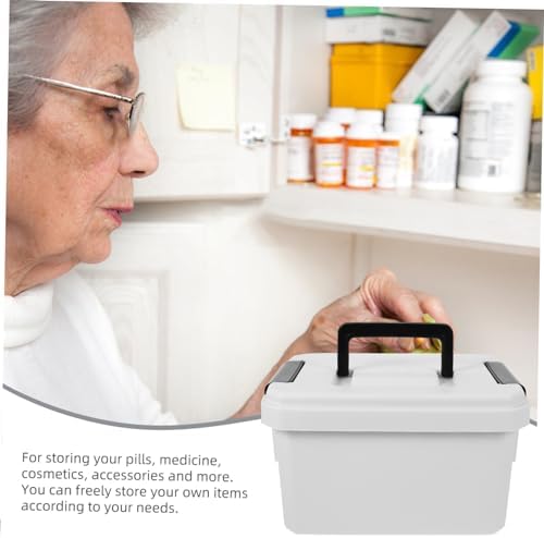 Didiseaon Travel Medical Box Handle Lightweight First Aid Storage Organizer