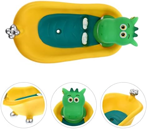 HOLIDYOYO Sturdy Dinosaur Soap Drain Holder
