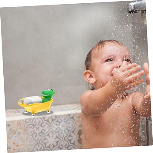 BRIGHTFUFU Sponge Soap Holder with Dinosaur Design