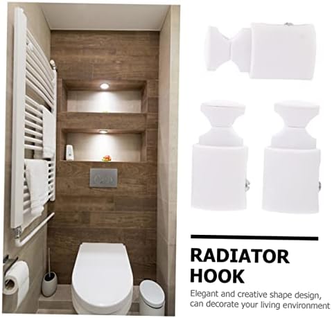 KOMBIUDA Towel Hanger Radiator Hooks Wall Mount Organizer