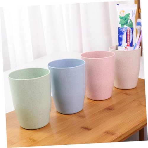 SHOWERORO Bathroom Storage Cup Brushing Cup Set