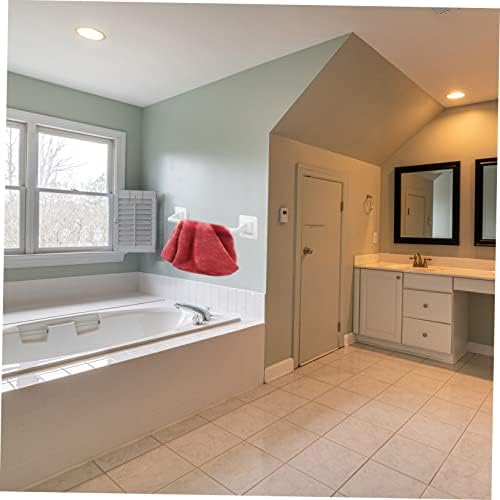 Anneome Plastic Towel Rack - Wall Mounted Non-Slip Bathroom Holder