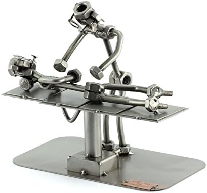 Steelman24 Chiropractor Sculpture Metal Figurine Handmade Gift