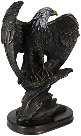 Ebros Gift 1025 Tall Patriotic Bald Eagle Figurine