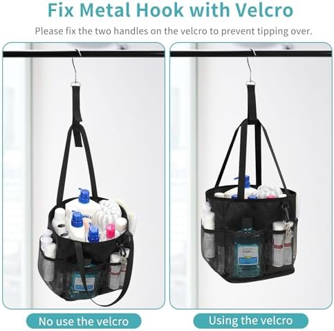 Onemoky Mesh Shower Caddy Portable for College Dorm Room Essentials