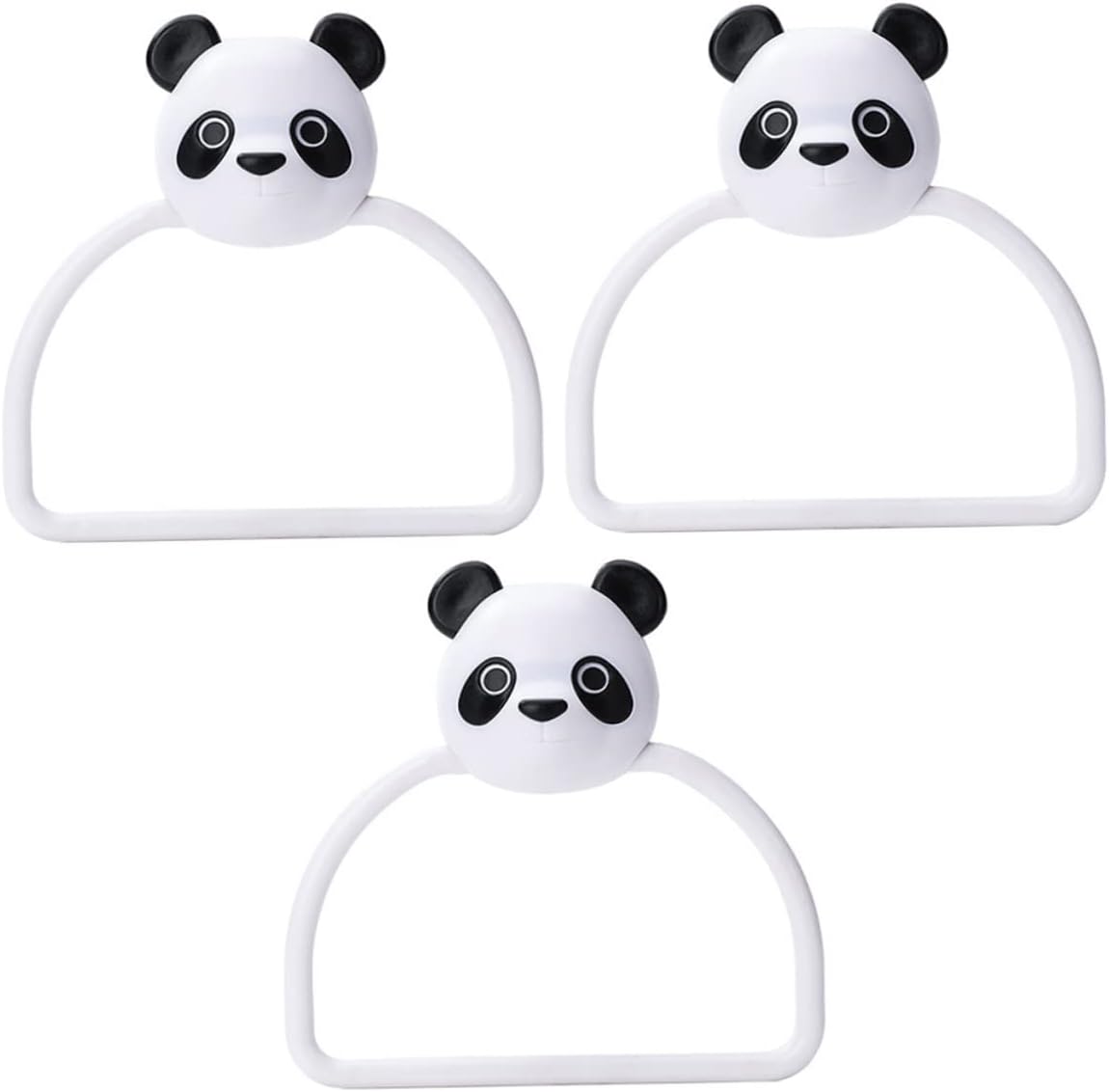 LABRIMP 3pcs Chrome Towel Rack Wall Mount
