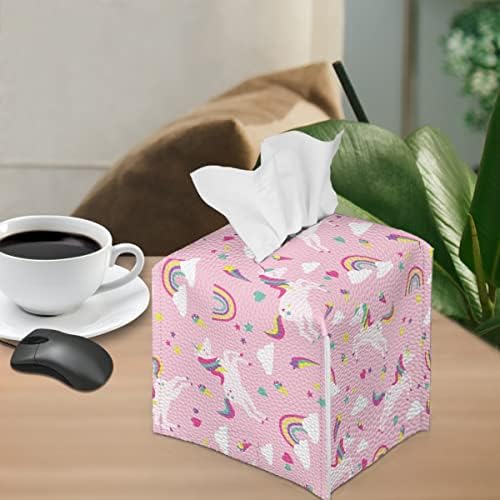 Joo Meryer Pink Unicorn Tissue Box Cover