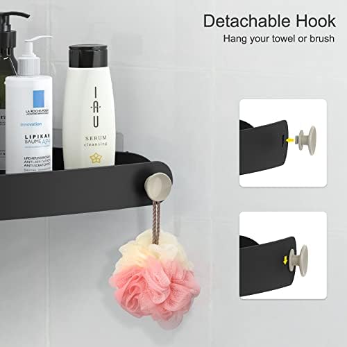 Sotfamily Shower Caddy Corner 2 Pack Black