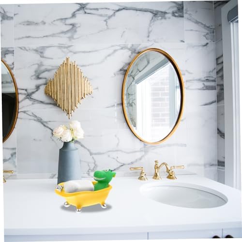 Dinosaur Soap Holder Sponge Drain Dish for Kitchen Sink 1