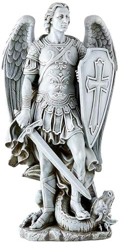 Garden Statue - Archangel Saint Michael The Warrior 1225 Tall