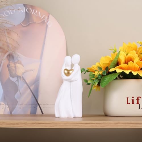 SHENGTIAN Mini Couple Love Statues for Home Decor