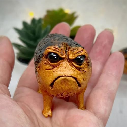 Cute African Frog Statue Home Decor Ornament