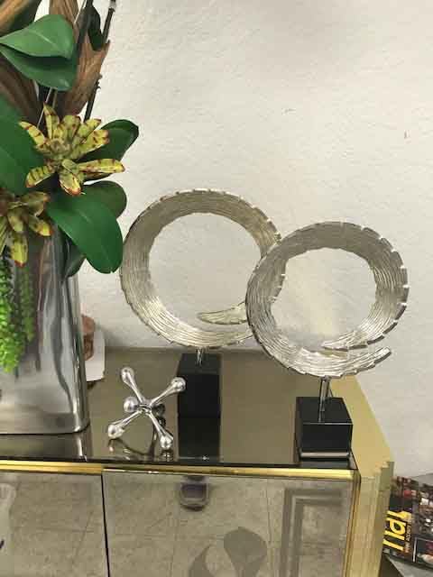 Modern Day Accents Cola Tail Sculpture 12 W x 165 H