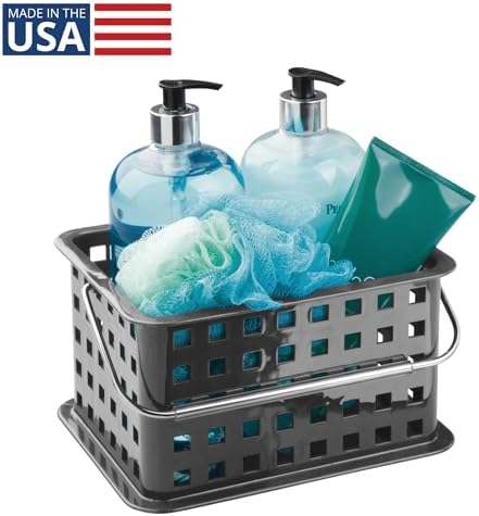 iDesign Plastic Shower Basket with Handle