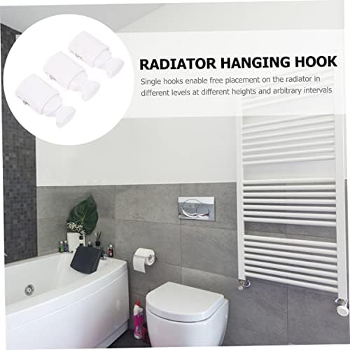 KOMBIUDA Towel Hanger Radiator Hooks Wall Mount Organizer