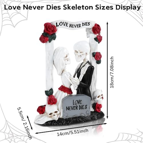Love Never Dies Couple Resin Statue 708 Inch