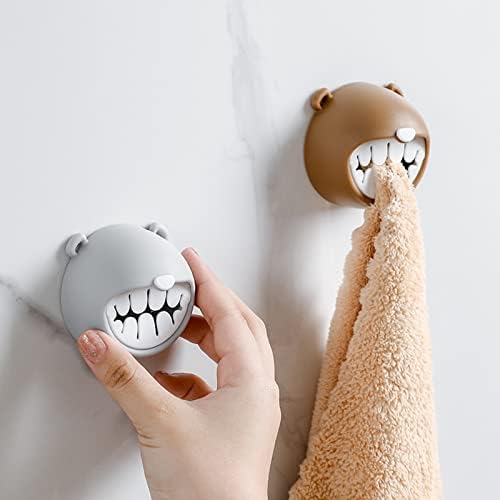 Bottone Cartoon Bear Towel Rack for Kitchen and Bathroom