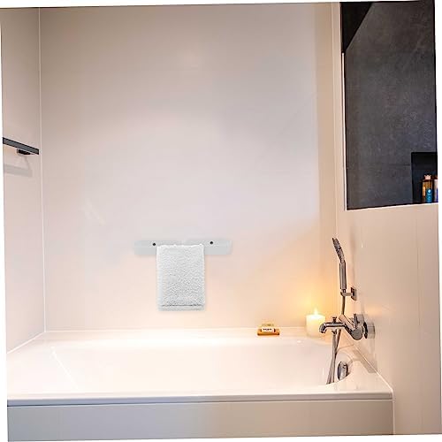 KITANDOVE Hand Towel Holder Aluminum No-Drill Bathroom Rack