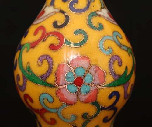 Julrybox Feng Shui Gourd Brass Wu Lou Statue