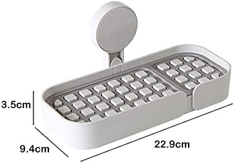 BE-TOOL Suction Soap Dish Holder Universal Kitchen Sink Bathroom Accessory