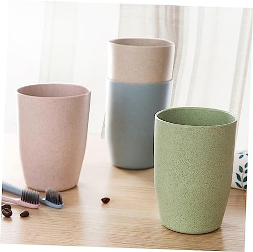 Luxshiny Stackable Lightweight Bathroom Tumbler Cup
