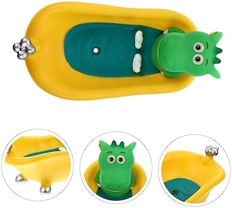 BRIGHTFUFU Sponge Soap Holder with Dinosaur Design