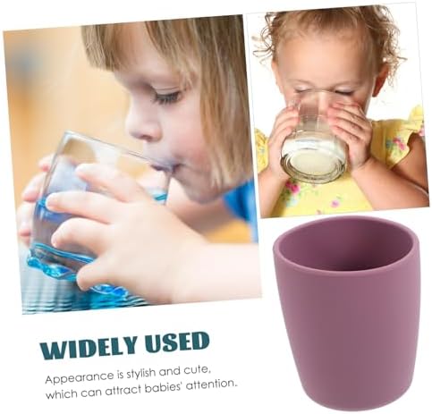 HOLIDYOYO Silicone Toothbrush Cup for Kids and Adults