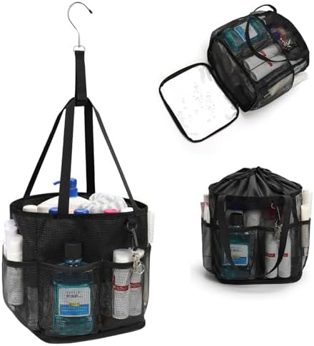 Onemoky Mesh Shower Caddy Portable for College Dorm Room Essentials