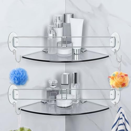 2025 Upgraded Adjustable RV Shower Caddy 2 Pack