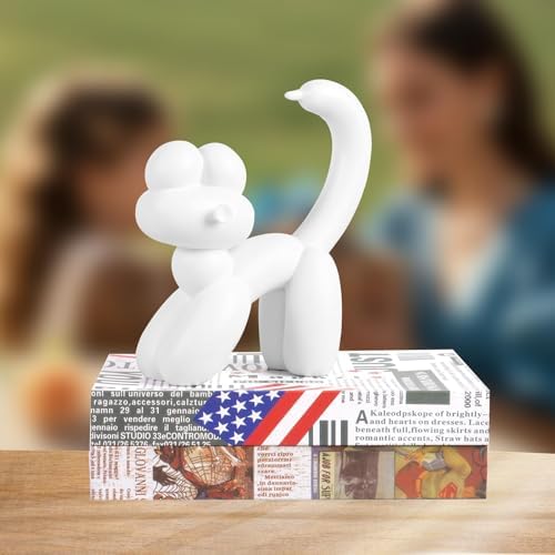 VOFSTAND Balloon Cat Figurine - Unique Desk Decor for Women