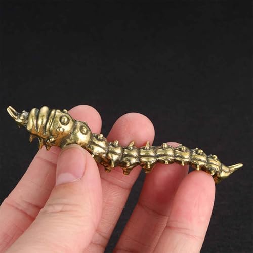 SnowOwl Brass Insect Figurines 3PC Gold Decorations