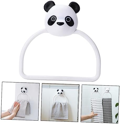 SWOOMEY 3PCS Cartoon Wall Mounted Towel Rack