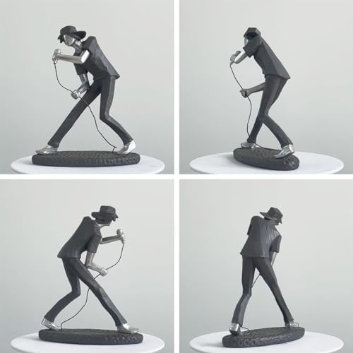 HAUCOZE Musician Figurine Piano Sculpture 85 Inch Decor Statue