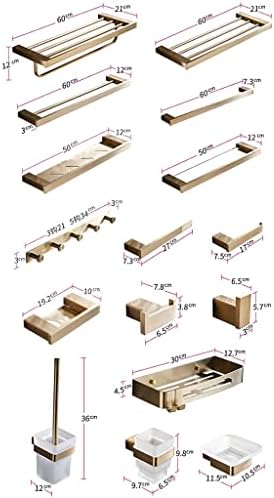 LeGDOr Nordic Gold Towel Rack Set