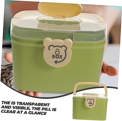 COLLBATH Medicine Cabinet with Lock and Anti-Pinch Hand