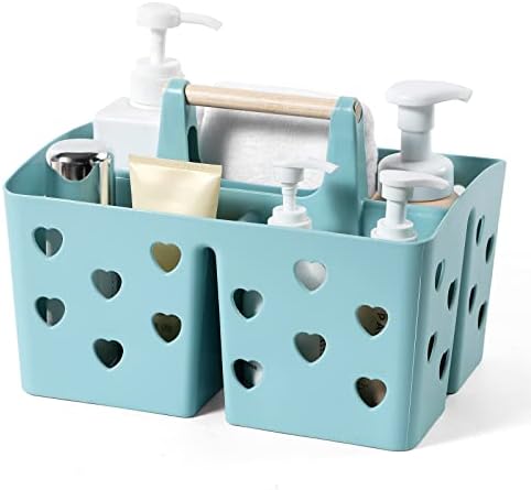 Anyoifax Portable Shower Caddy with Handle and Drainage
