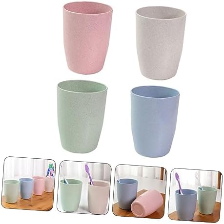 SHOWERORO Bathroom Storage Cup Brushing Cup Set