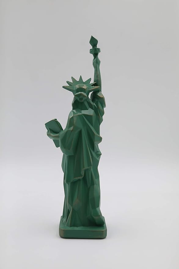 Statue of Liberty 10 Inch Green Figurine