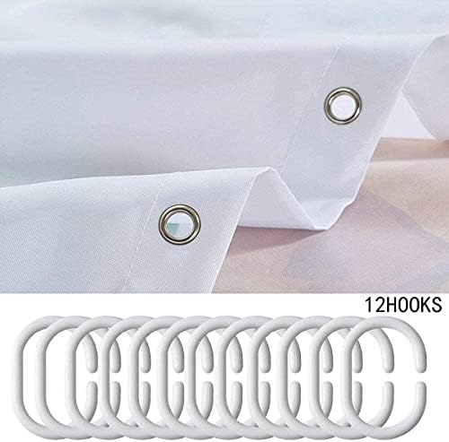 Erosebridal Pink Bow Kawaii Shower Curtain Set