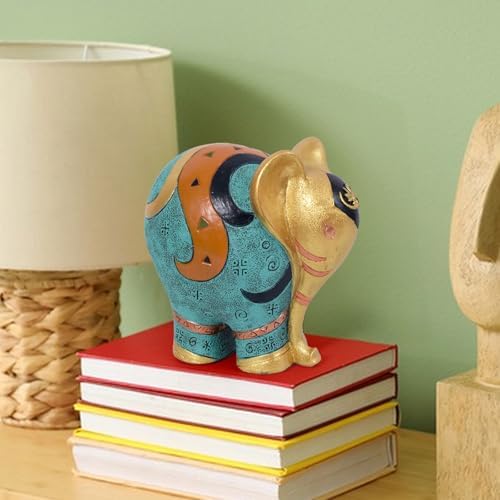 Elephant Statue Handcrafted Resin - 55 H Home Decor