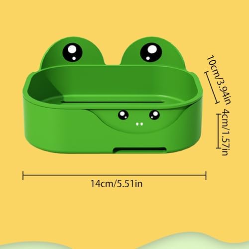Frogs Themed Soap Holder for Bathrooms and Kitchens