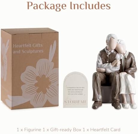 Storieme 25th Anniversary Couple Cake Topper Figurine