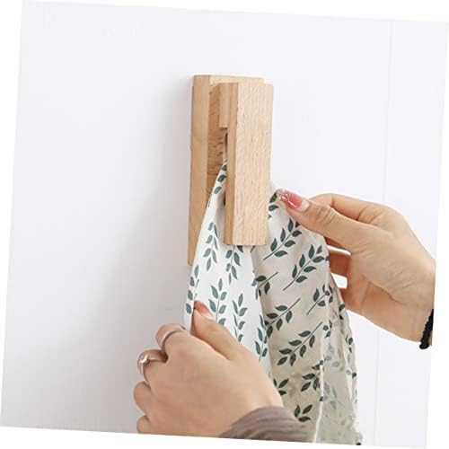 Happyyami Towel Hanging Rack Rustic Style for Bathroom and Kitchen