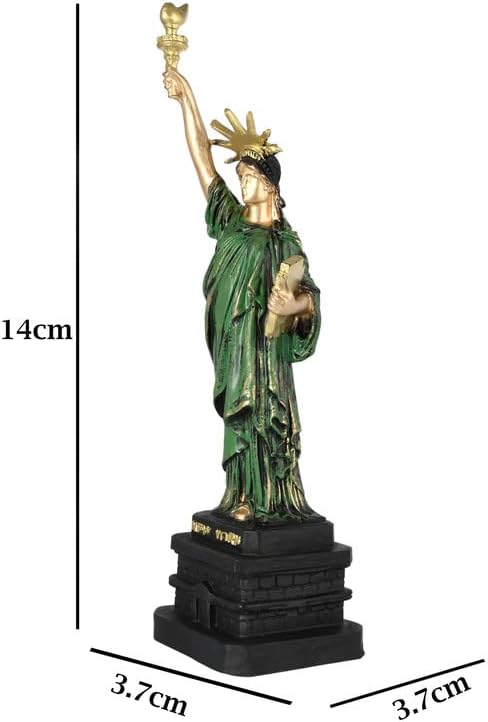 Handcrafted Resin Statue of Liberty Home Decor