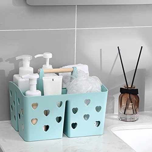 Anyoifax Portable Shower Caddy with Handle and Drainage