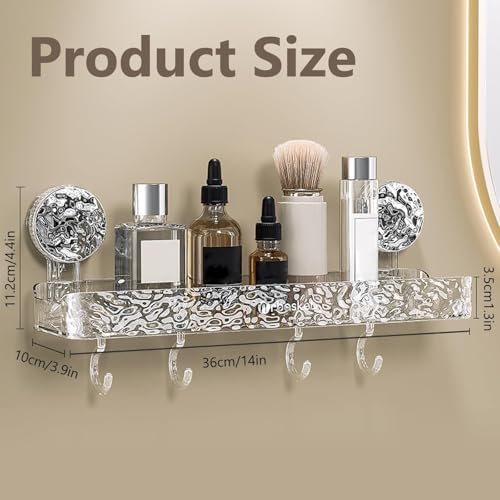 AYWSTC Suction Cup Shower Caddy Organizer