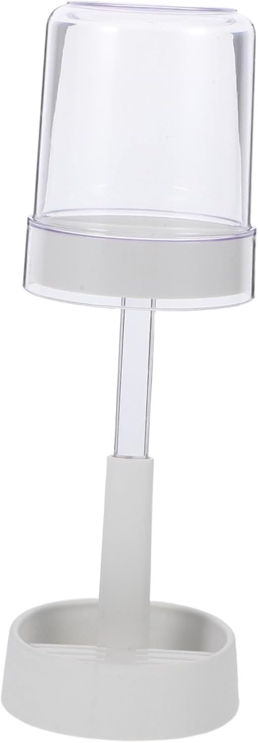 IMIKEYA Toothbrush Holder with Cover and Cup Slot