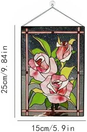Hanging Window Floral Statues for Home Decor