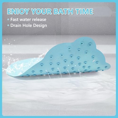 DAECHAO Frog Bath Mat for Kids - Non Slip 30x18 Inch